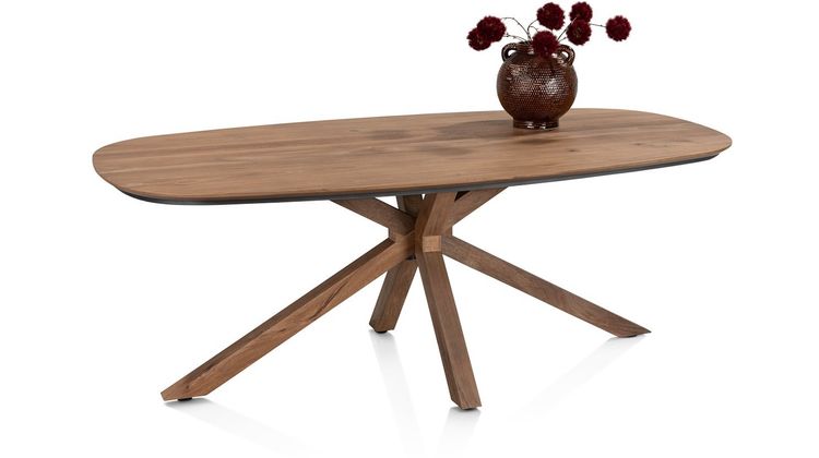 Henders en Hazel Trapani Ovale Eettafel
