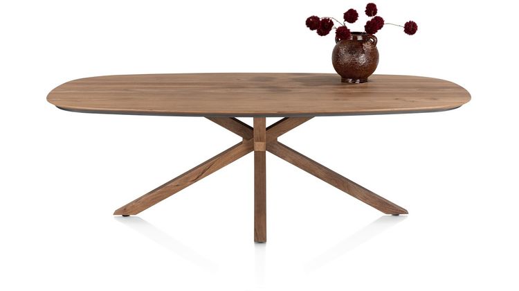 Henders en Hazel Trapani Ovale Eettafel