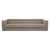 HKliving Club Couch Bank Taupe