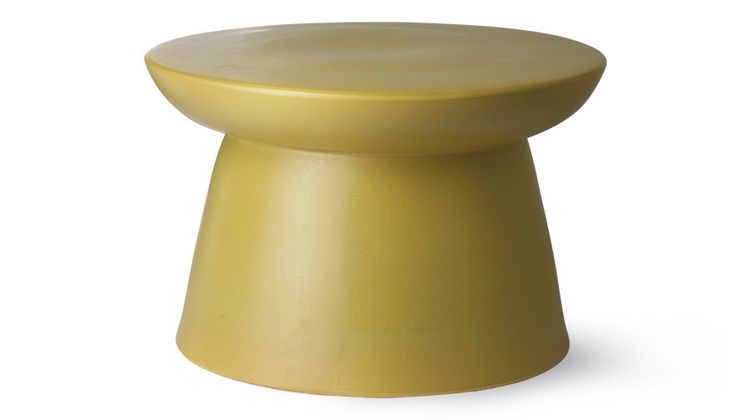 HKLIVING Earthenware XL Bijzettafel