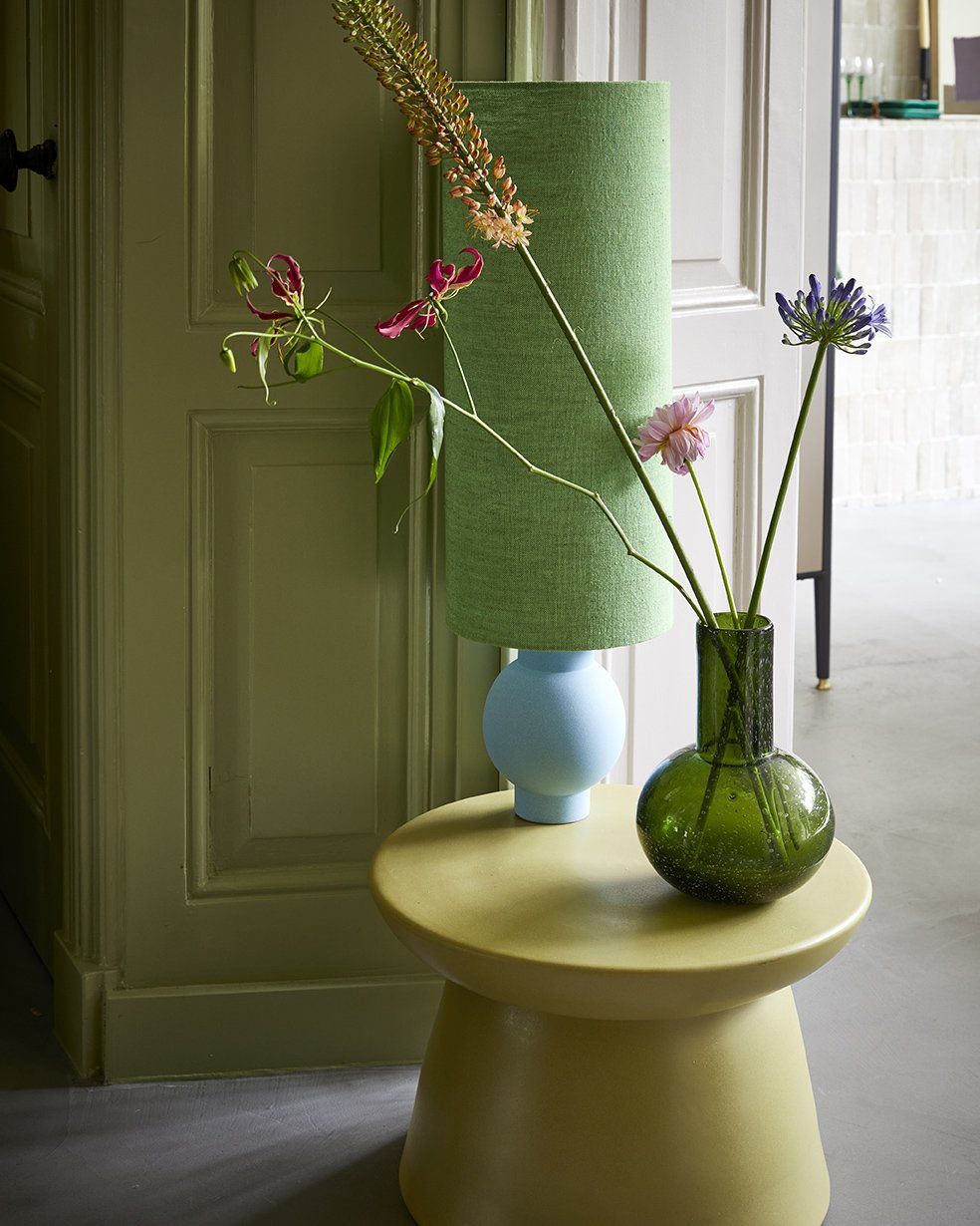HKLIVING Earthenware XL Bijzettafel
