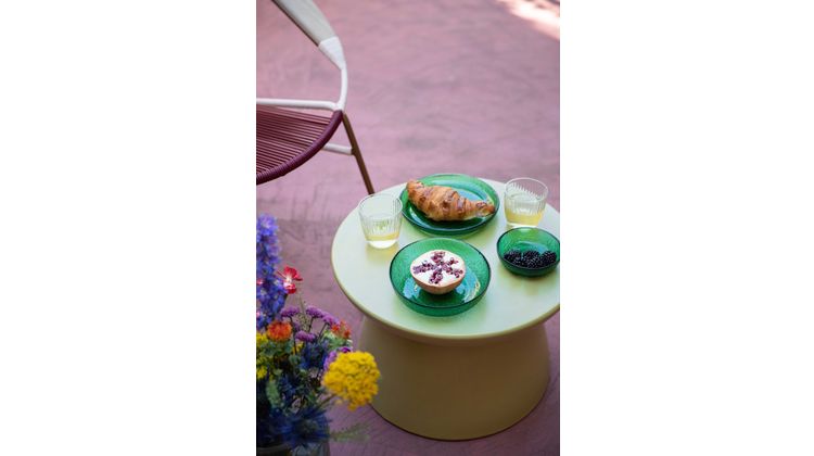 HKLIVING Earthenware XL Bijzettafel