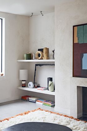 HKLIVING Fluffy Square Vloerkleed