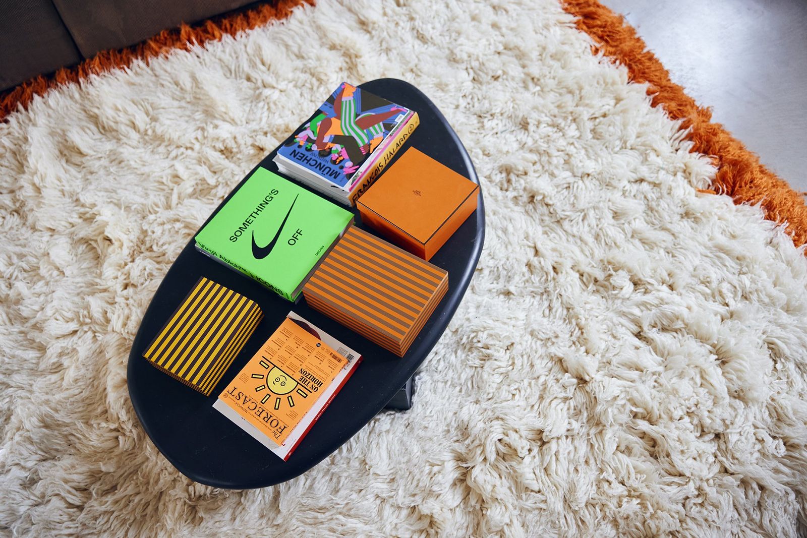 HKLIVING Fluffy Square Vloerkleed