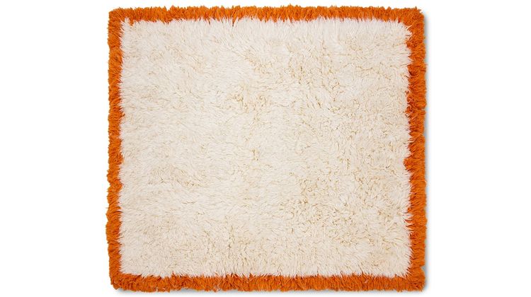 HKLIVING Fluffy Square Vloerkleed