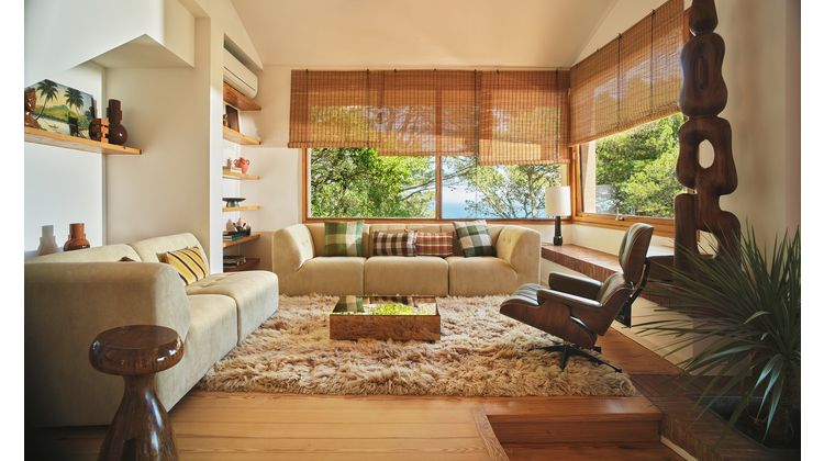 HKLIVING Fluffy Square Vloerkleed