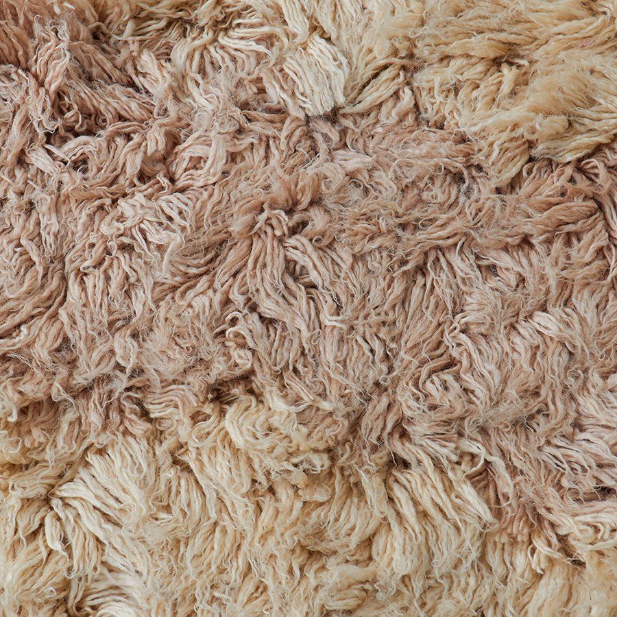 HKLIVING Fluffy Square Vloerkleed