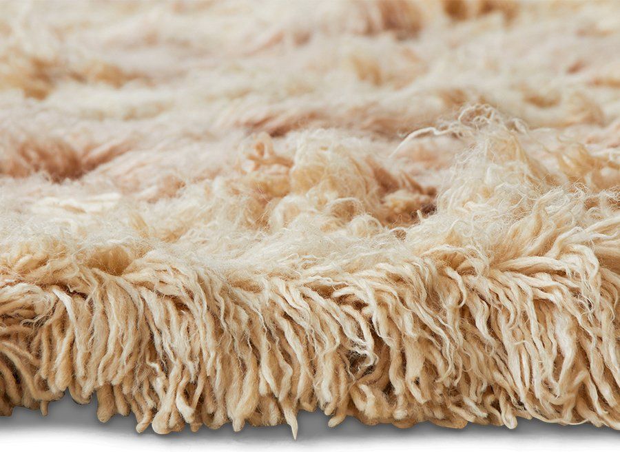 HKLIVING Fluffy Square Vloerkleed