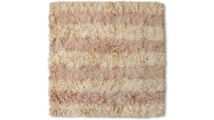 HKLIVING Fluffy Square Vloerkleed