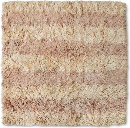 HKLIVING Fluffy Square Vloerkleed