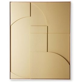 HKliving Framed Relief A Wanddecoratie