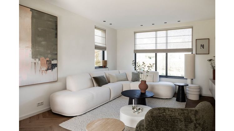 HKLIVING Hoog Boucle Lampenkap