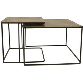 HKliving Metal Salontafelset