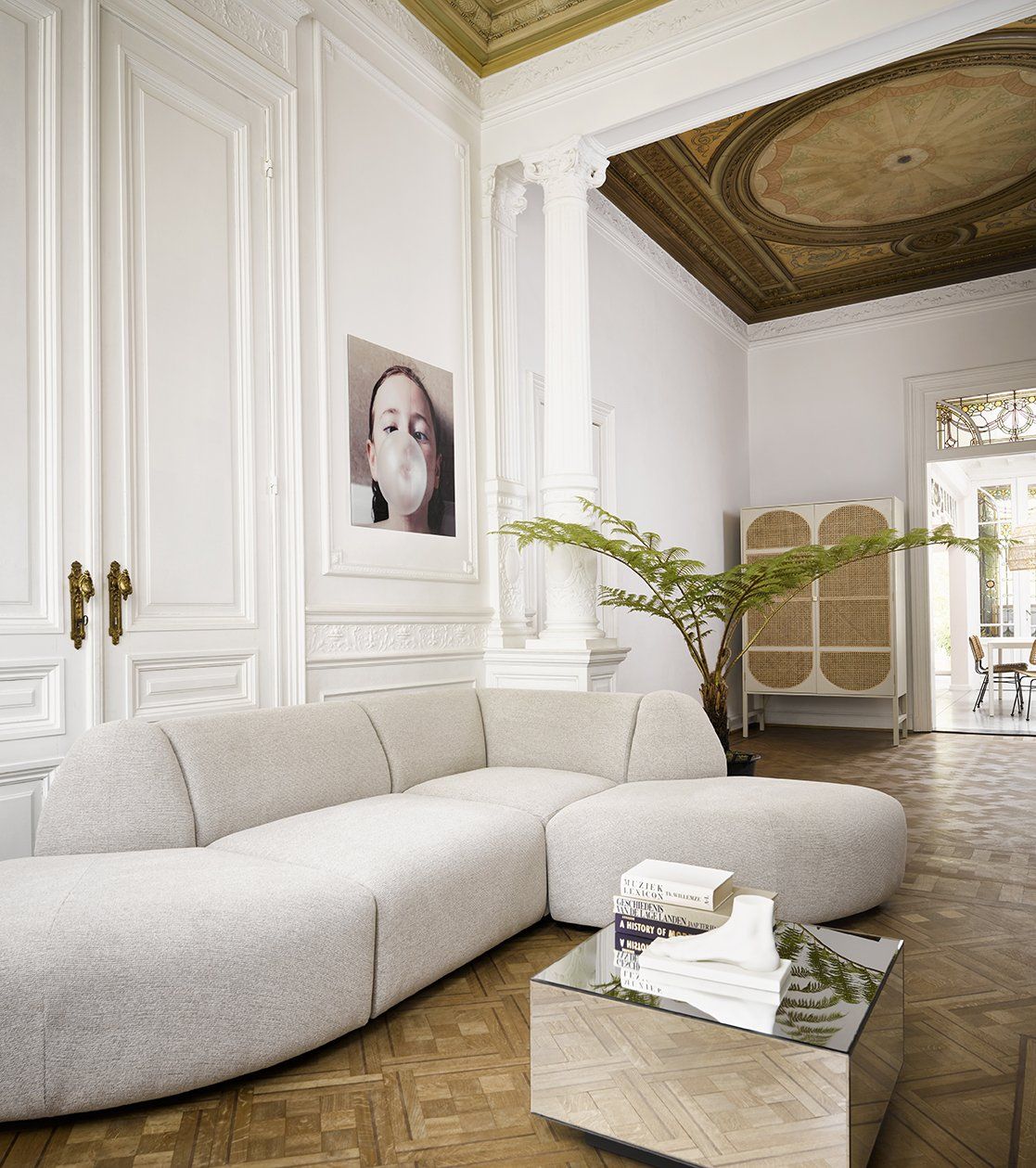 HKLIVING Mirror Block Salontafel