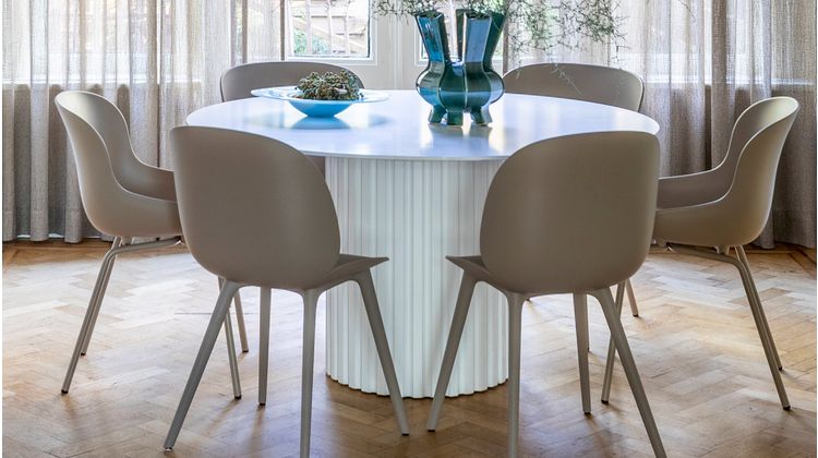 HKLIVING Pillar Eettafel