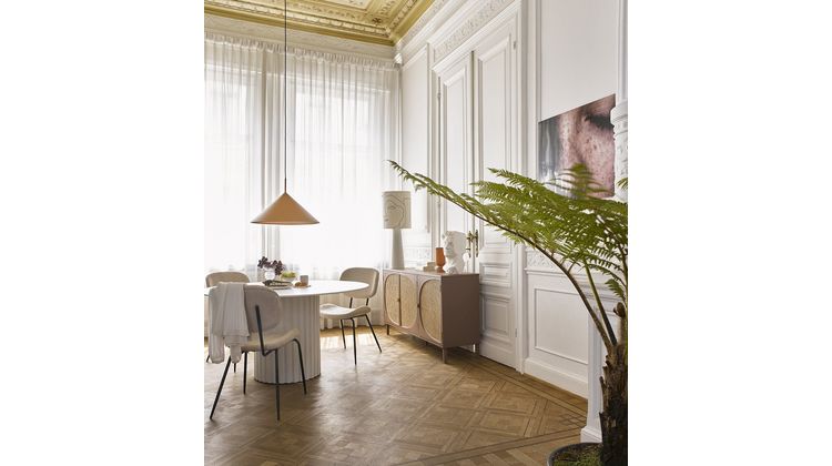 HKLIVING Pillar Eettafel