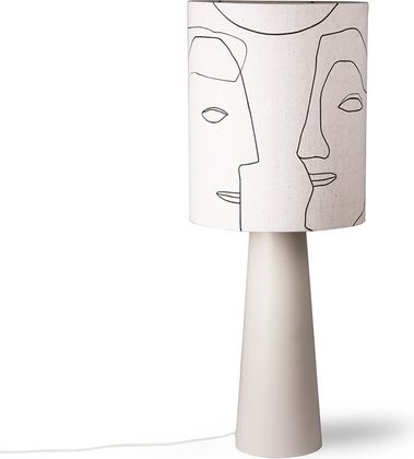 HKLIVING Printed Faces Lampenkap