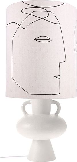 HKLIVING Printed Faces Lampenkap