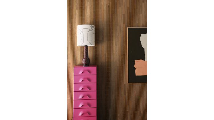 HKLIVING Printed Faces Lampenkap