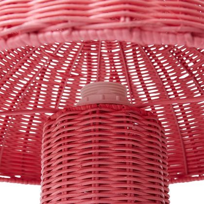 HKLIVING Rattan Tafellamp