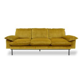 HKliving Retro 3-Zitsbank