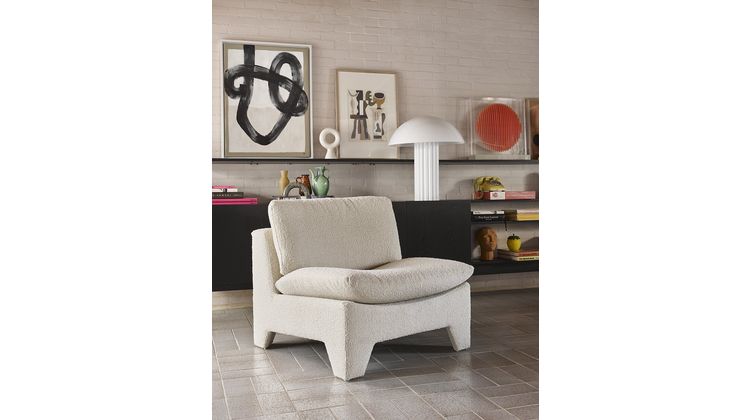 HKLIVING Retro Lounge Fauteuil