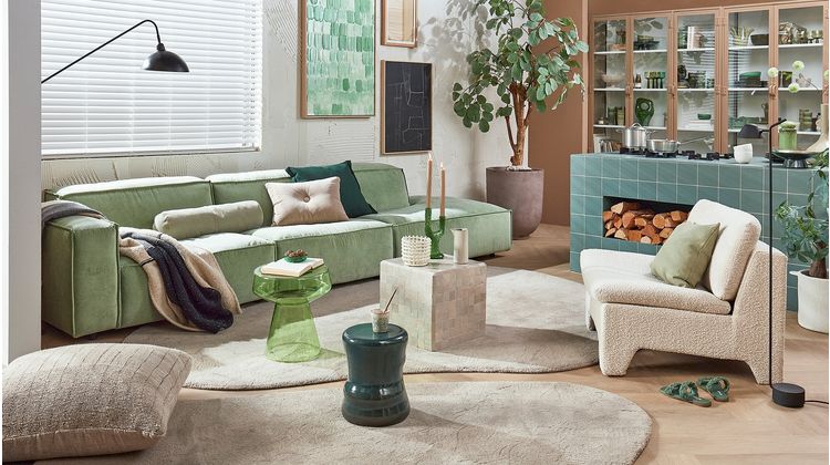 HKLIVING Retro Lounge Fauteuil