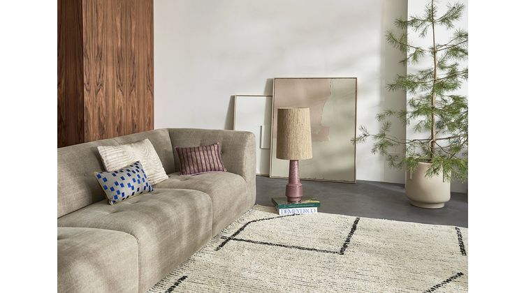HKLIVING Retro Stoneware Lampenvoet