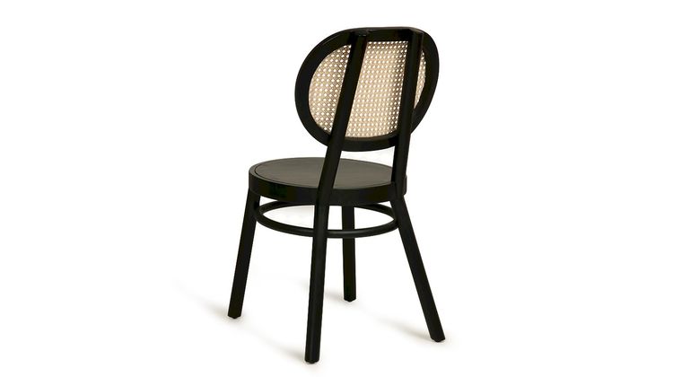 HKLIVING Retro Webbing Eetkamerstoel