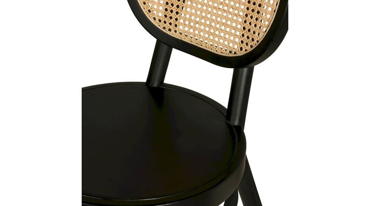 HKLIVING Retro Webbing Eetkamerstoel