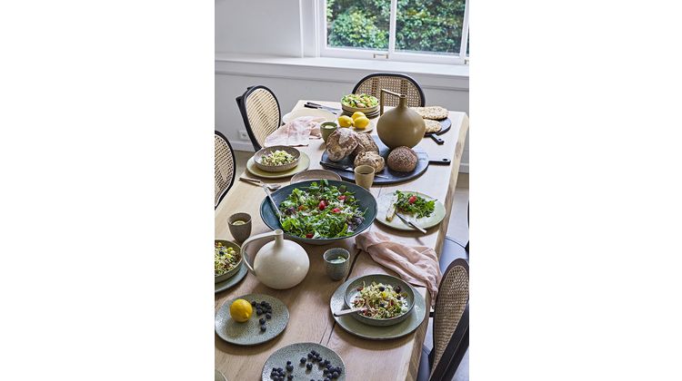 HKLIVING Retro Webbing Eetkamerstoel