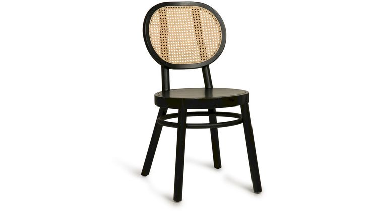 HKLIVING Retro Webbing Eetkamerstoel