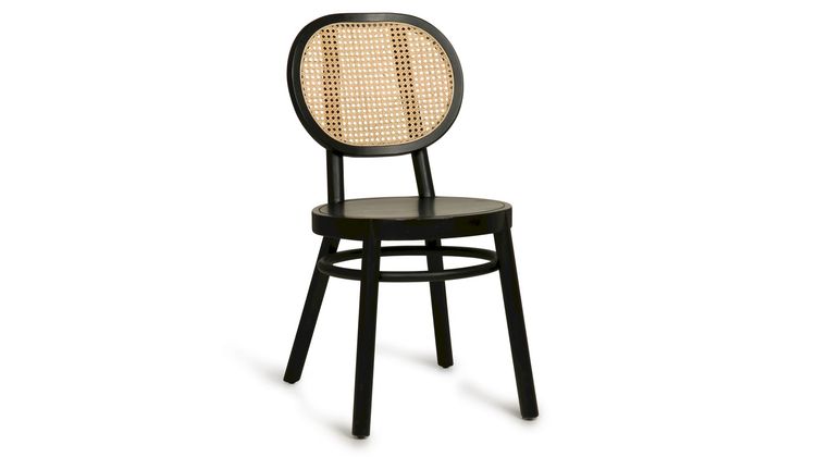 HKLIVING Retro Webbing Eetkamerstoel