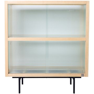 HKliving Ribbed Glass Opbergkast