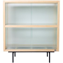 HKliving Ribbed Glass Opbergkast