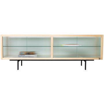 HKliving Ribbed Glass Tv-meubel