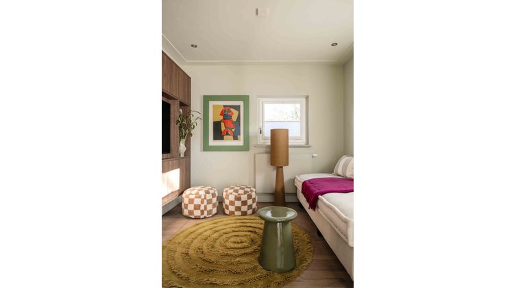 HKLIVING Round Woolen Rug  Seaweed Vloerkleed
