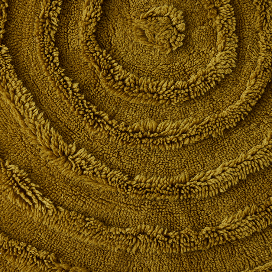 HKLIVING Round Woolen Rug Seaweed Vloerkleed
