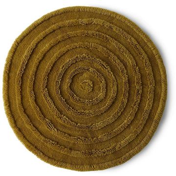 HKLIVING Round Woolen Rug  Seaweed Vloerkleed