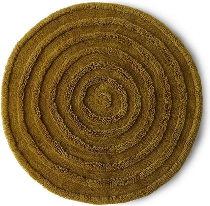 HKLIVING Round Woolen Rug Seaweed Vloerkleed