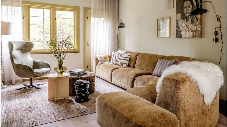 HKLIVING Rustic Vloerkleed