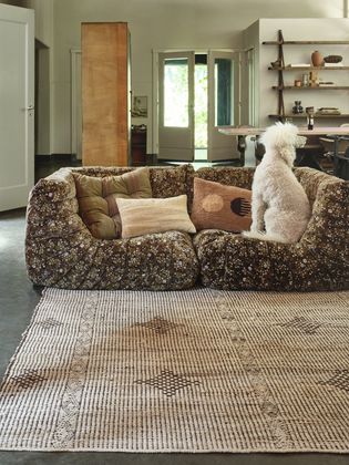 HKLIVING Rustic Vloerkleed