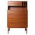 HKliving Secretairy Highboard Brown Stained