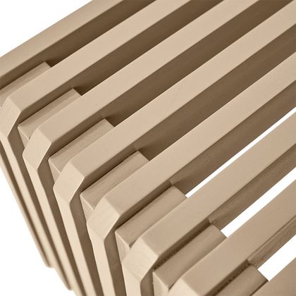 HKLIVING Slatted L Bank