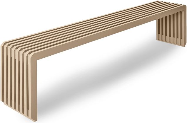 HKLIVING Slatted L Bank