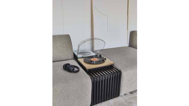 HKLIVING Slatted M Bank