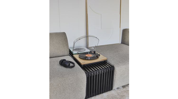HKLIVING Slatted M Bank