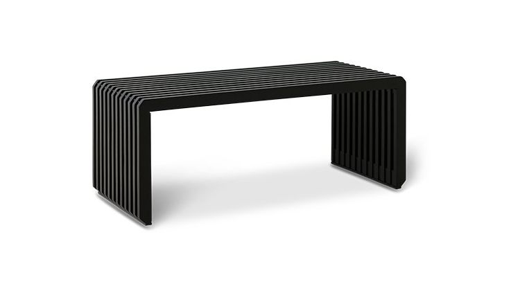 HKLIVING Slatted M Bank