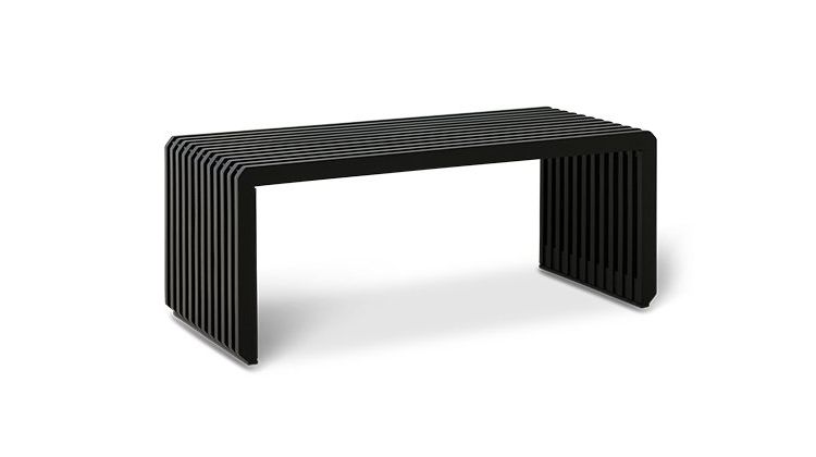 HKLIVING Slatted M Bank