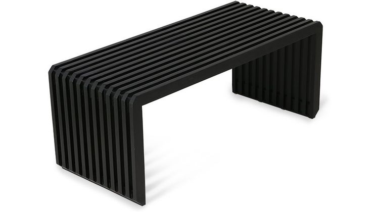 HKLIVING Slatted M Bank